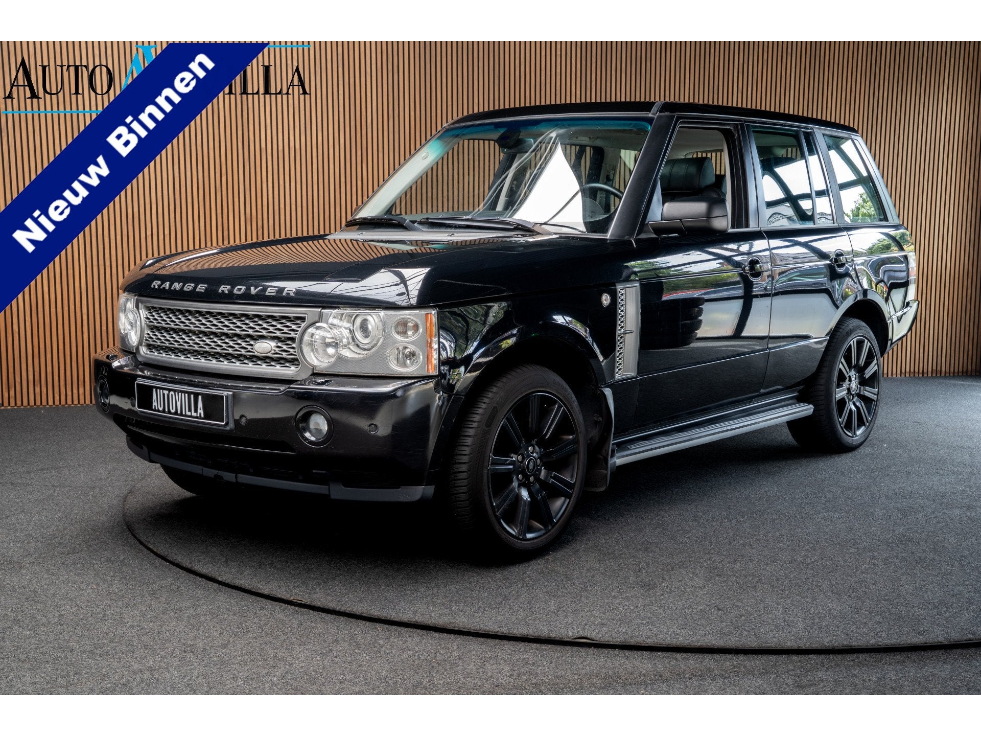 Land Rover Range Rover 4.2 V8 Supercharged (bj 2006), Automaat, Gebruikt, Zwart, Bedrijf