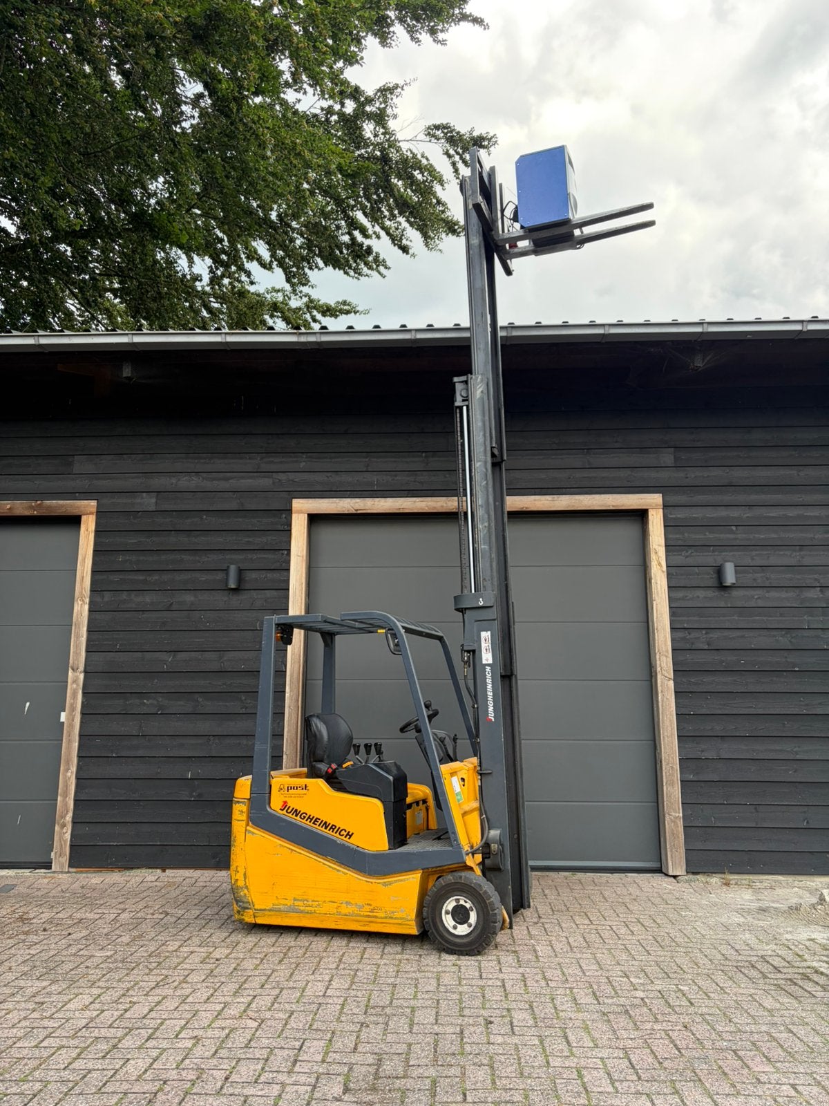 Jungheinrich EFG15 | Triplex 450cm | Accu 2020, Heftruck, Ophalen of Verzenden, 1000 tot 2000 kg, Jungheirnrich