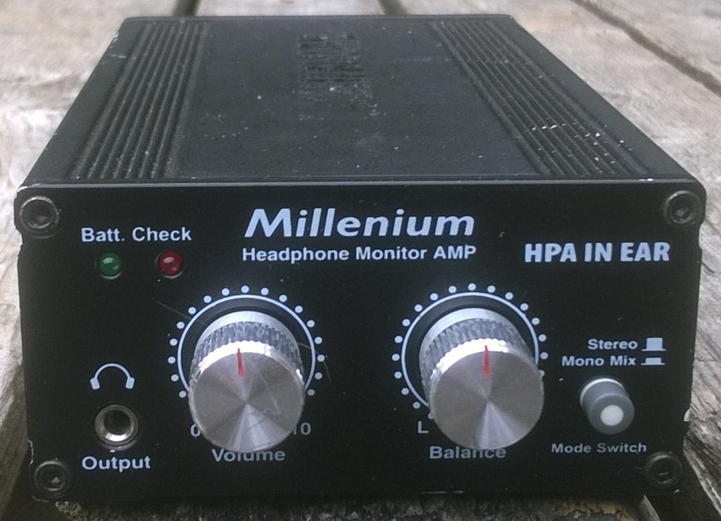 Hoofdtelefoon versterker Millenium HPA in-ear, Volume, Gebruikt, Ophalen of Verzenden, Nb