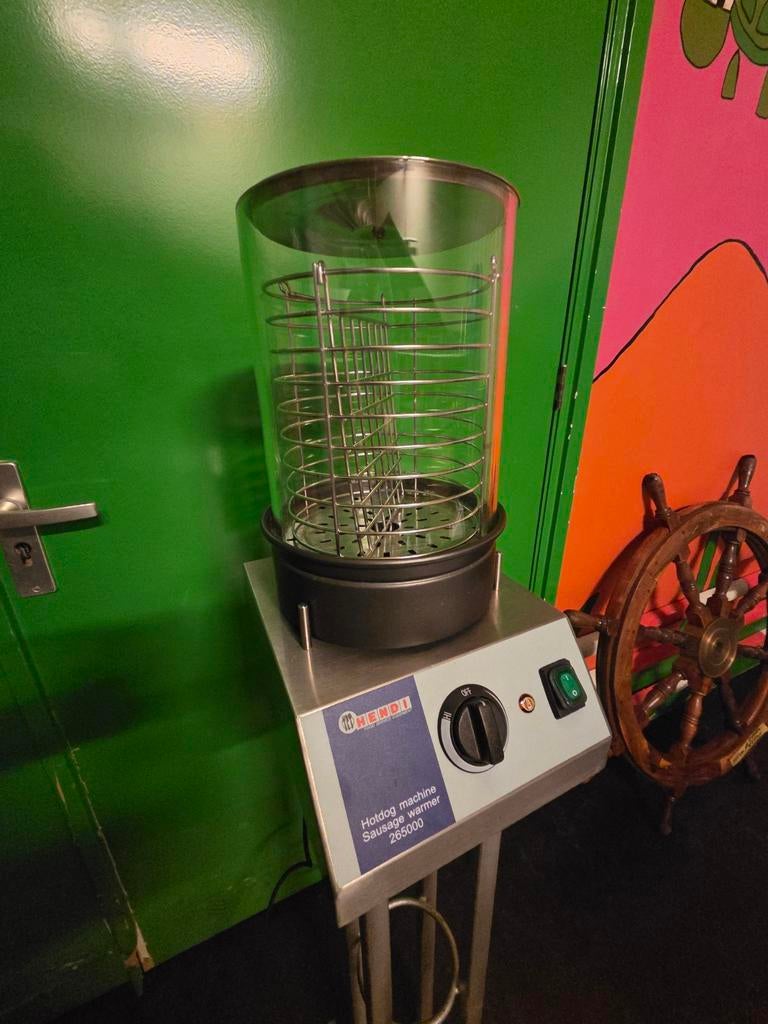 Hendi Hotdog Machine / Worst Warmer - Handig en Compact, Huis en Inrichting, Keuken | Keukenbenodigdheden, Ophalen of Verzenden