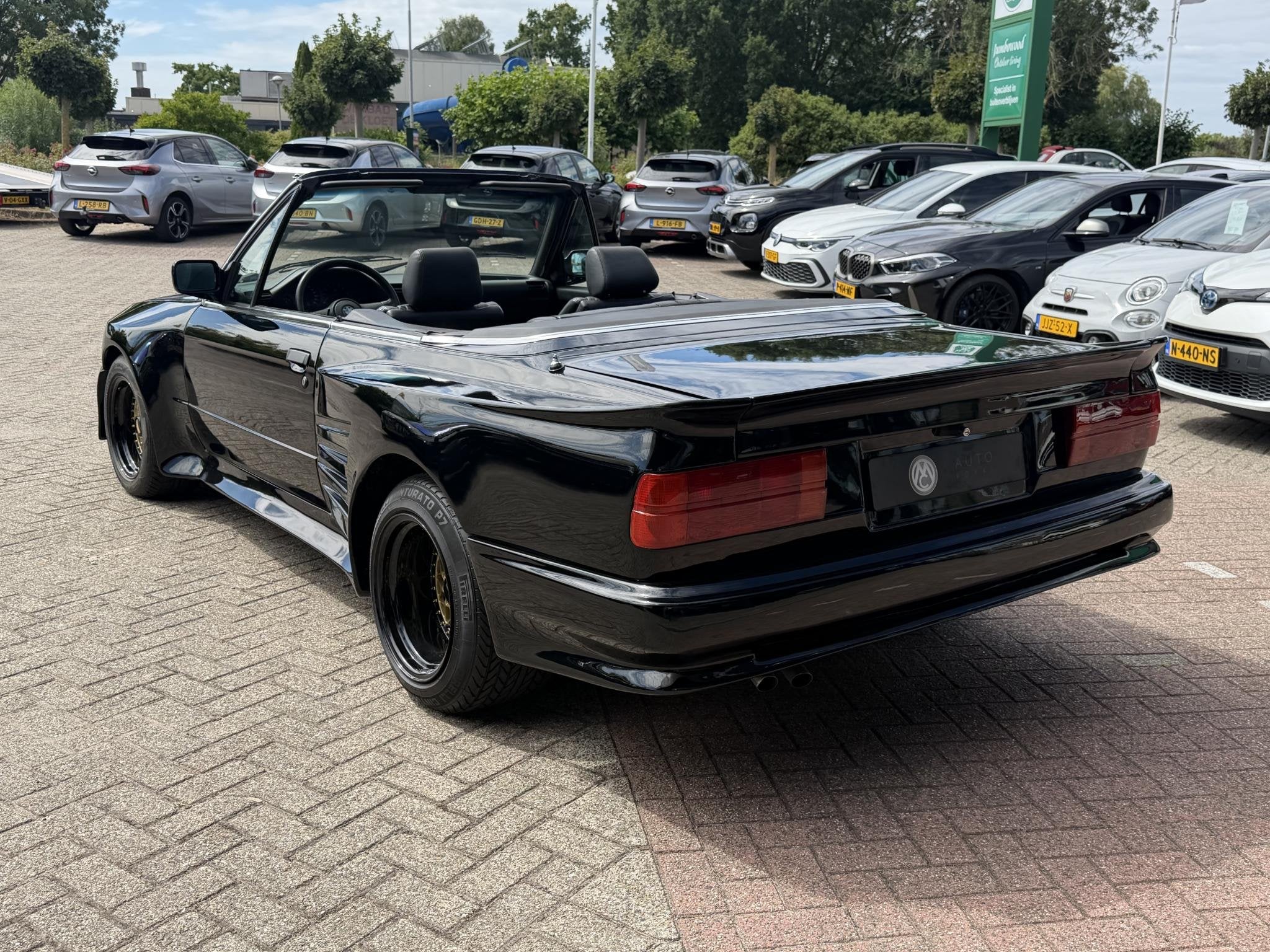 BMW 3-serie Cabrio 325i KOENIG-UMBAU | ORIGINEEL NEDERLANDSE, Gebruikt, 2494 cc, Cabriolet, Zwart