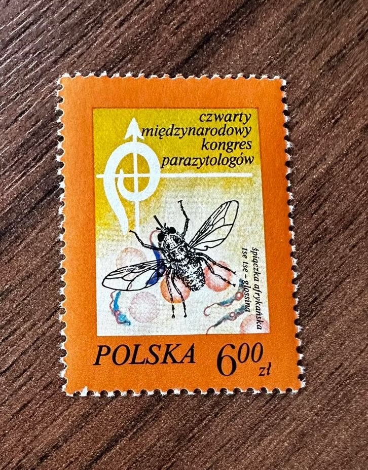 Polen 1968 postzegel insecten, postfris, Ophalen of Verzenden, Polen, Postfris