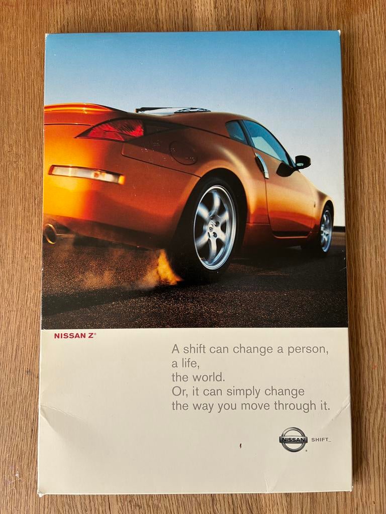 Nissan 350Z USA brochure 2003, Ophalen of Verzenden, Zo goed als nieuw, Nissan