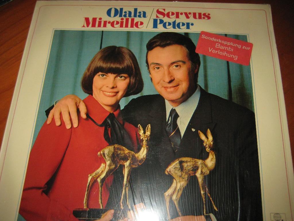LP, Olala Mireille/Servus Peter, Ophalen of Verzenden, Zo goed als nieuw, 12 inch