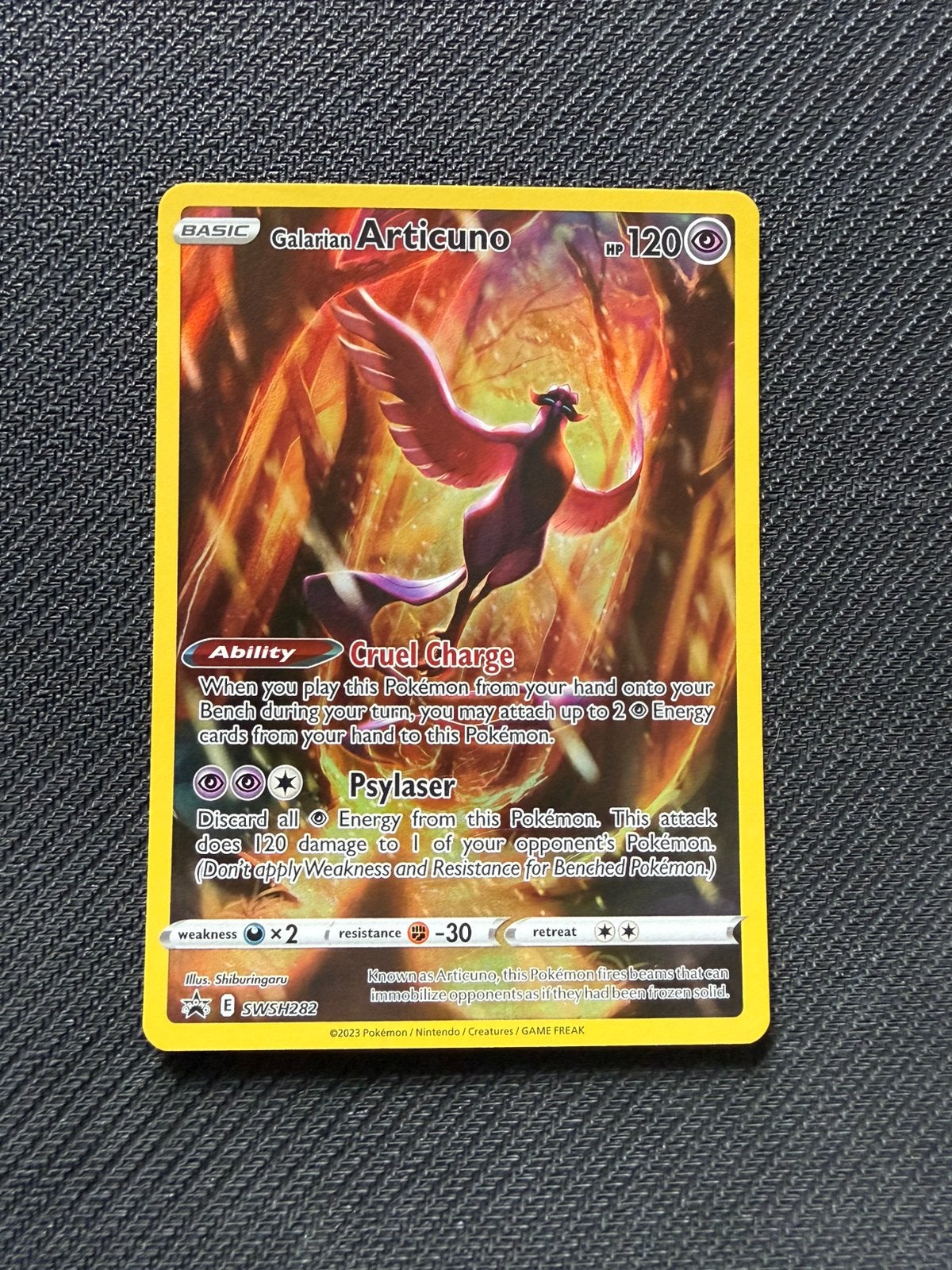 Galarian Articuno SWSH282 PROMO Pokemon, Ophalen, Nieuw, Losse kaart
