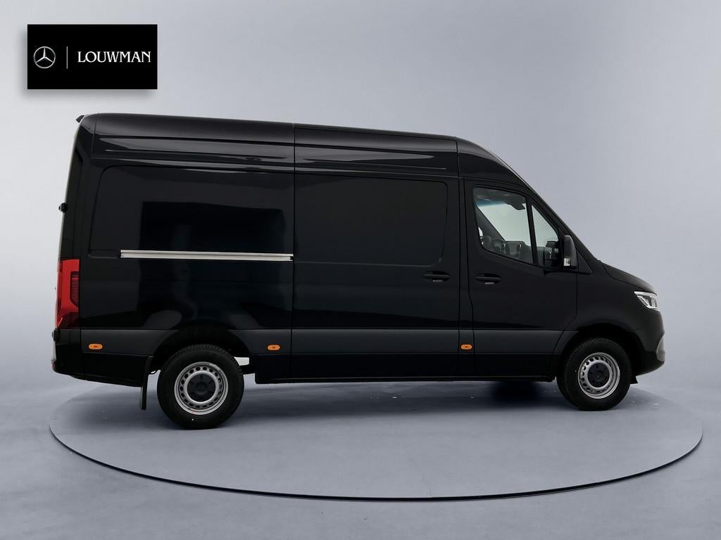 Mercedes-Benz Sprinter 317 1.9 CDI L2H2 Gratis 12 Maanden Ex, Automaat, Gebruikt, 4 cilinders, Zwart