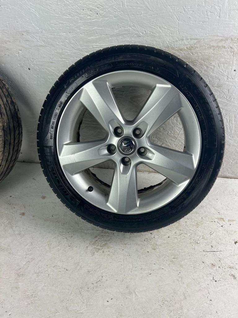 Originele Vauxhall Astra Meriva Insignia velgen 17" 5x108, Niet ingevuld, Gebruikt, Banden en Velgen, Niet ingevuld