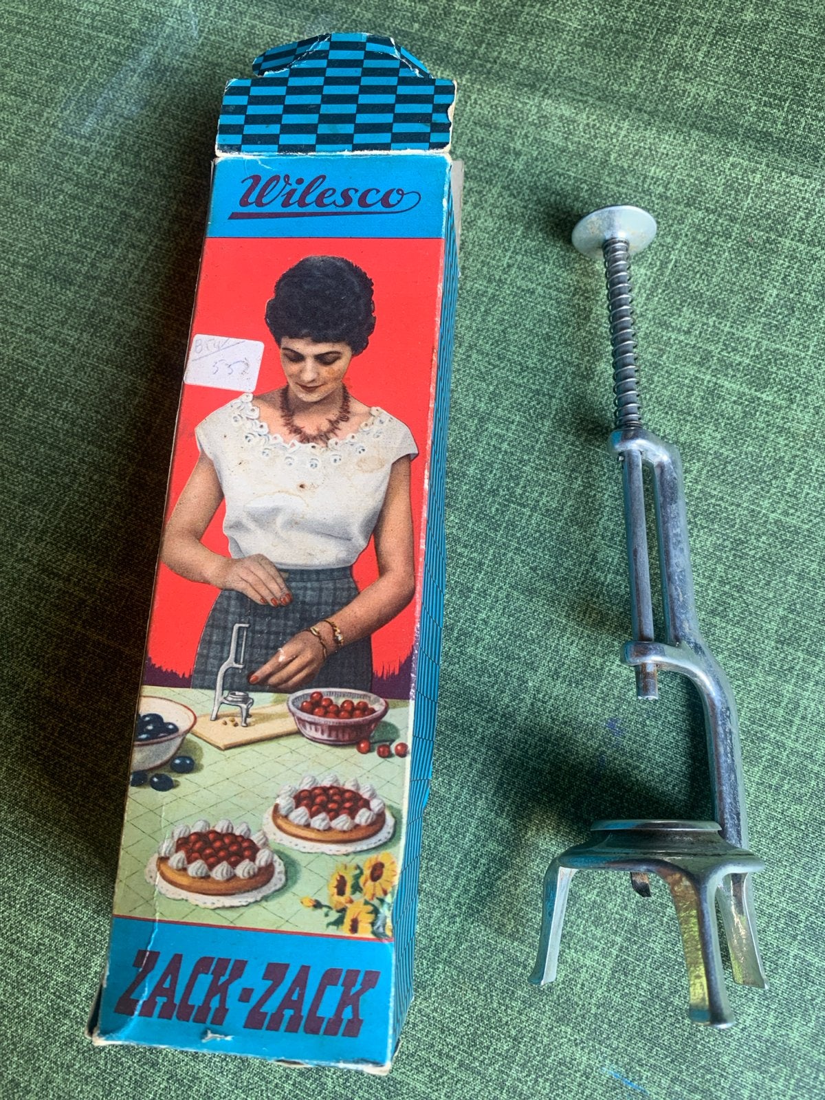 Vintage Wilesco Zack-Zack ontpitter met originele doos, Ophalen of Verzenden