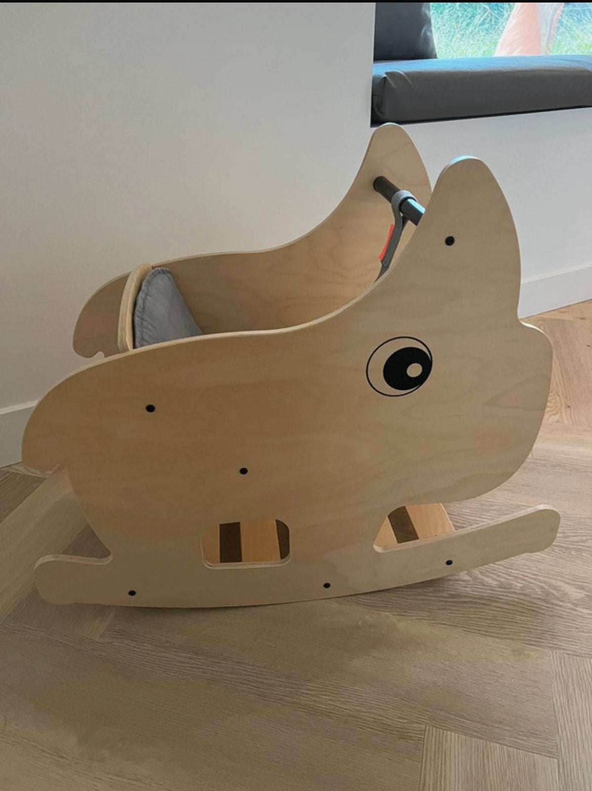 Done by Deer Rocking Rhino Schommelstoel - Zo goed als nieuw, Ophalen, Zo goed als nieuw, Overige typen