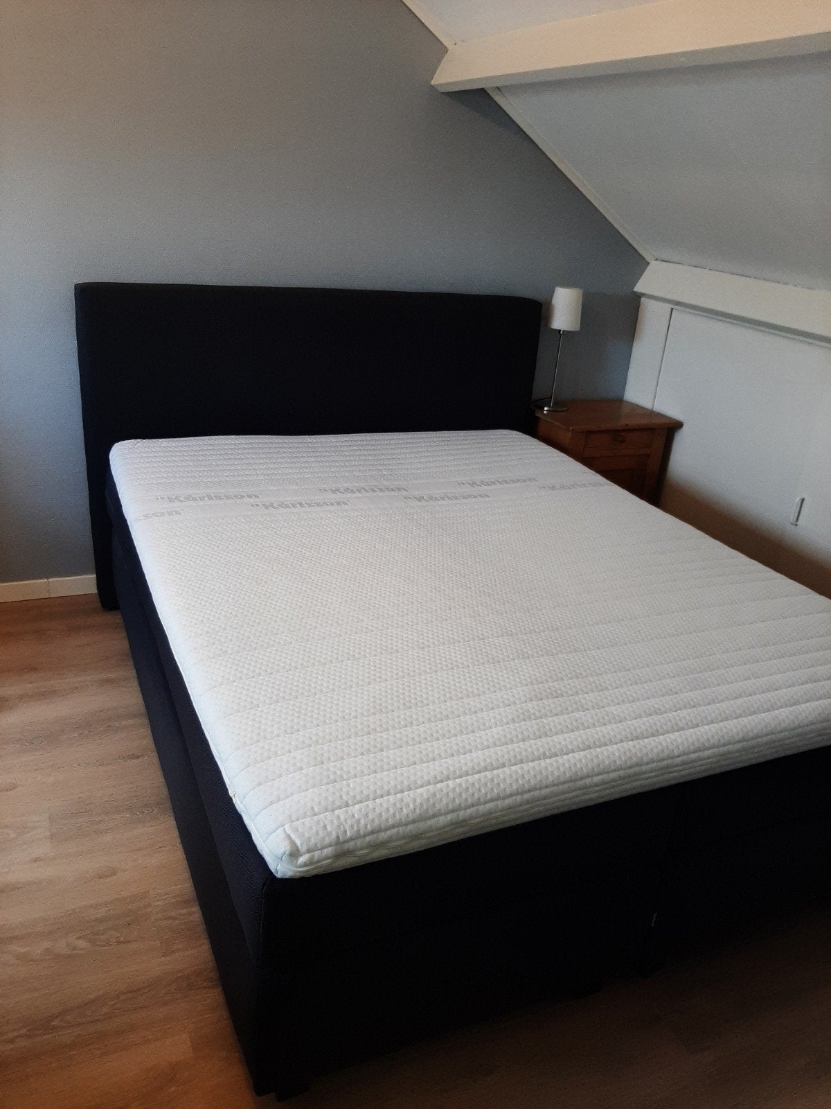 Karlsson Boxspring met Pocketvering en Topper, 160 x 200., Huis en Inrichting, Slaapkamer | Boxsprings, Ophalen, Tweepersoons