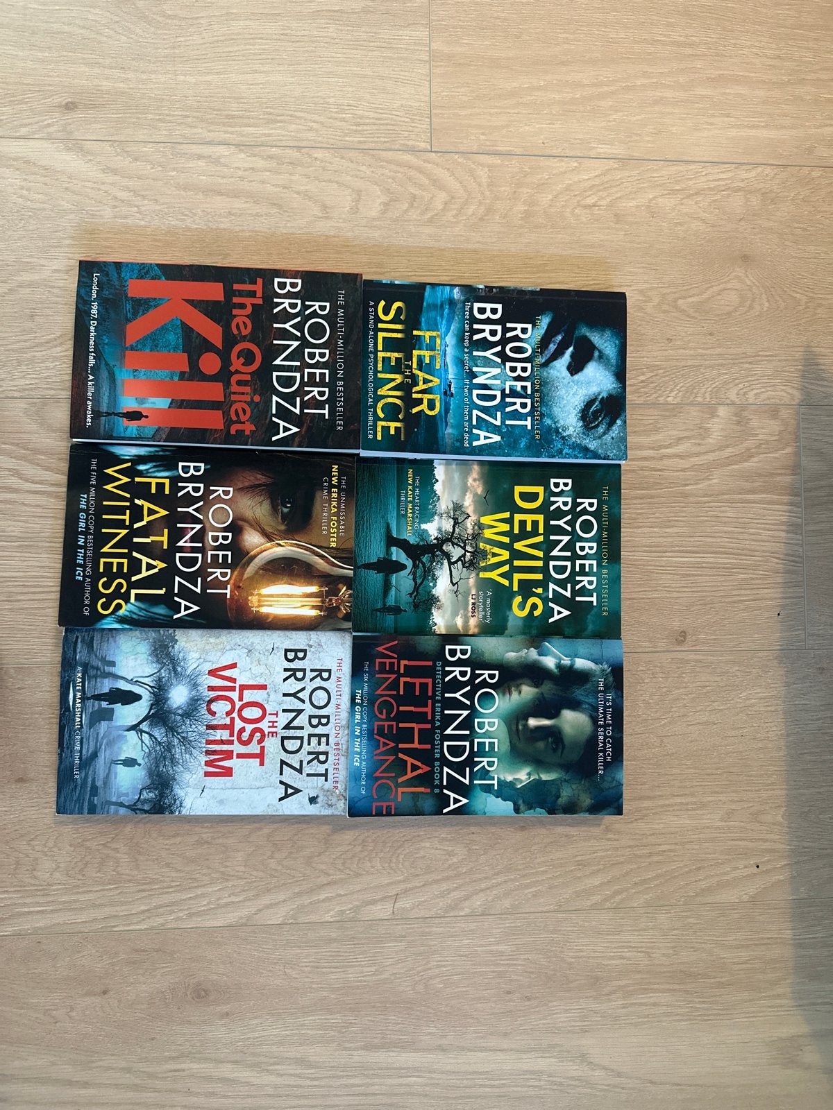 6 thrillers Robert Bryndza – Engelstalig – boekenpakket, Verzenden, Nieuw, Europa overig