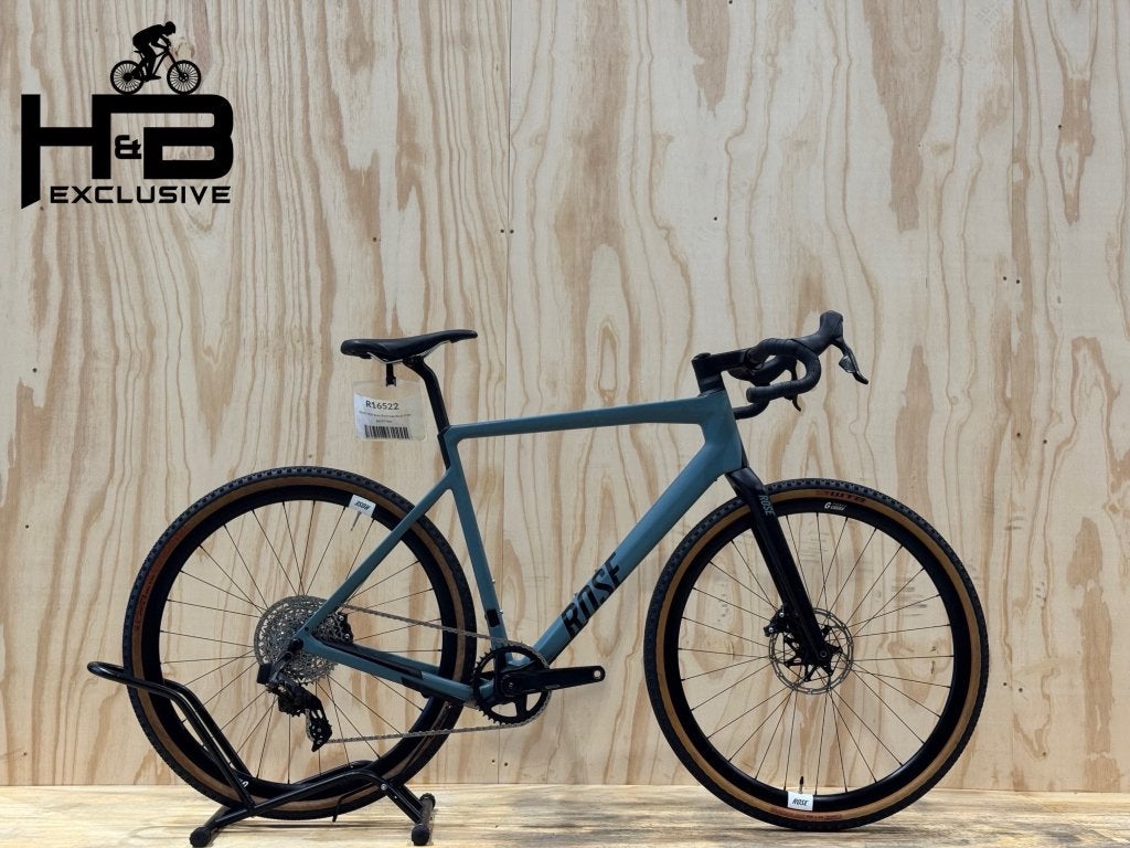 Rose Backroad Rival eTap AXS XPLR Gravelbike Sram Rival AXS, 28 inch, Carbon, 10 tot 15 versnellingen, Heren
