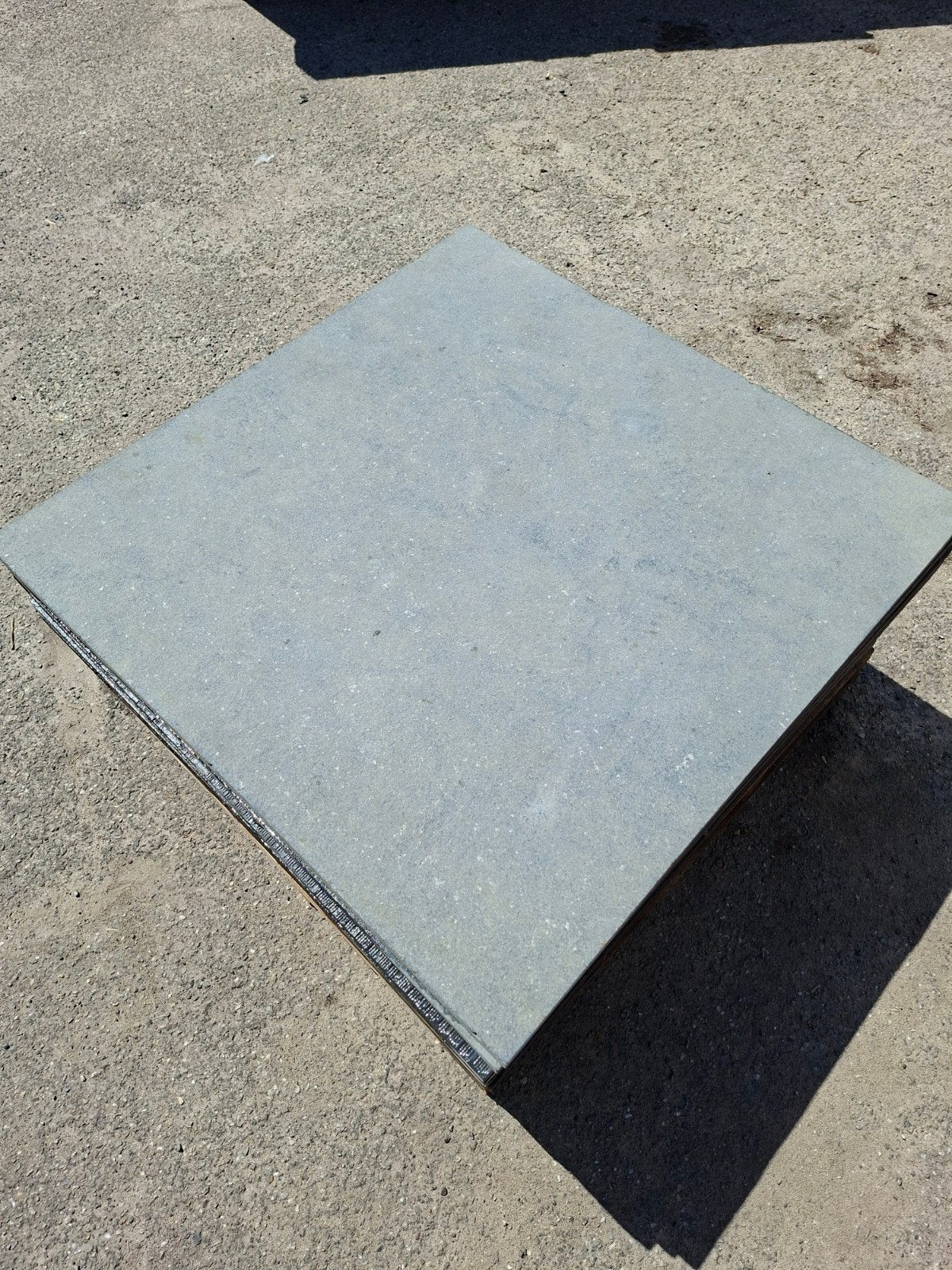 Natuursteen tegels 100/100 3cm op pallets 45m2, Tuin en Terras, Tegels en Klinkers, Ophalen, Gebruikt, Terrastegels, Natuursteen
