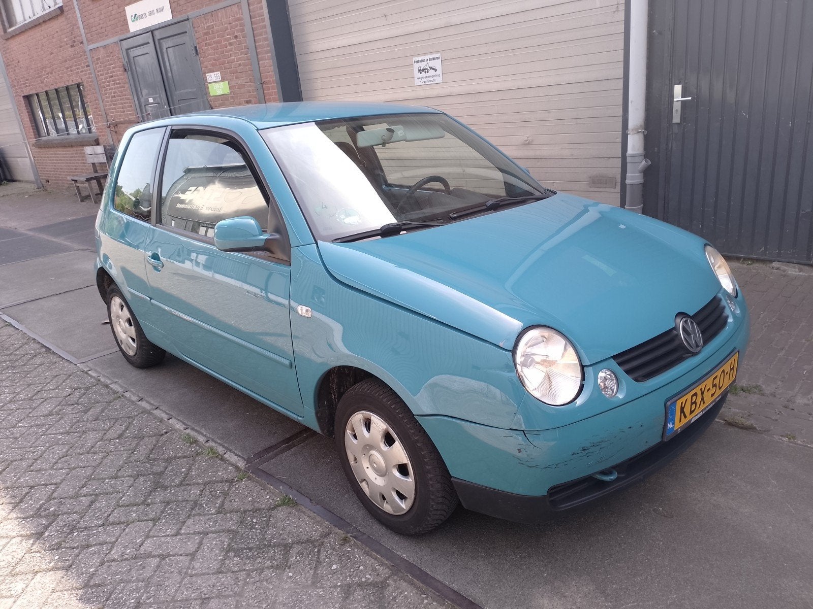Volkswagen Lupo 2003 Blauw, Auto's, Volkswagen, 450 kg, Handgeschakeld, Particulier, 871 kg