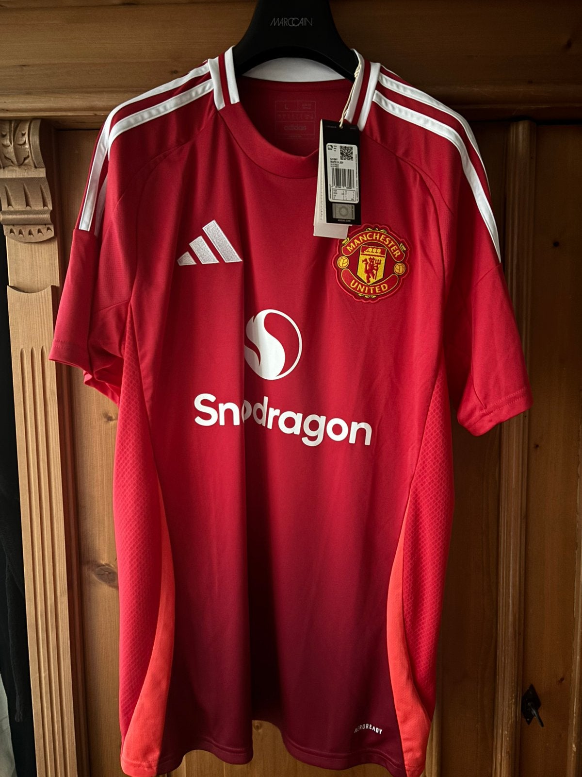 Manchester united adidas shirt bnwt L, Maat L, Ophalen of Verzenden, Nieuw, Shirt