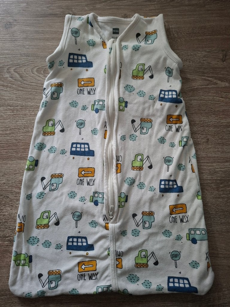 Leuke slaapzak maat 50-62, Kinderen en Baby's, Dekens, Slaapzakjes en Inbakerproducten, Ophalen of Verzenden, Gebruikt, Wasbaar