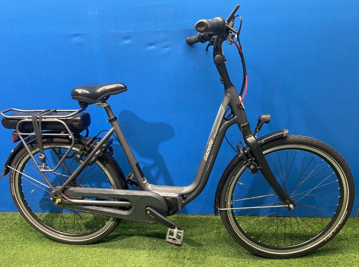 Gazelle Ami C7 HMS Dames Grijs 49cm, Fietsen en Brommers, Elektrische fietsen, Ophalen, Gebruikt, -, -