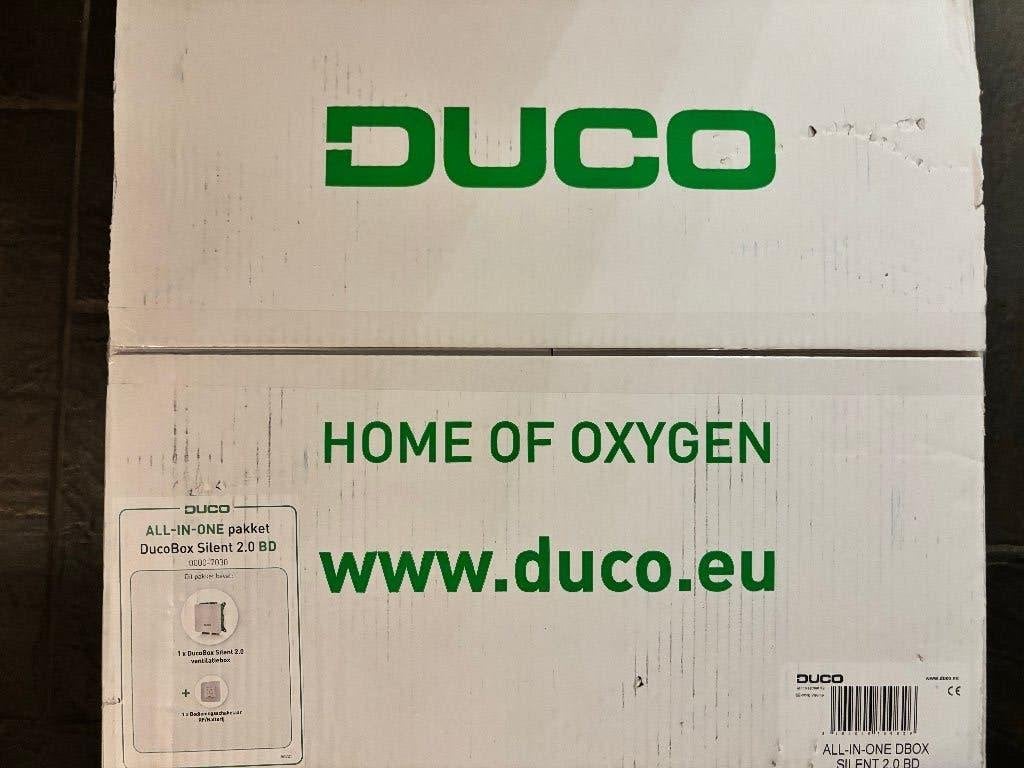 DucoBox Silent 2.0 BD Ventilatiebox  Nieuw in doos 0000-7030, Doe-het-zelf en Verbouw, Ophalen, Nieuw, Ventilator