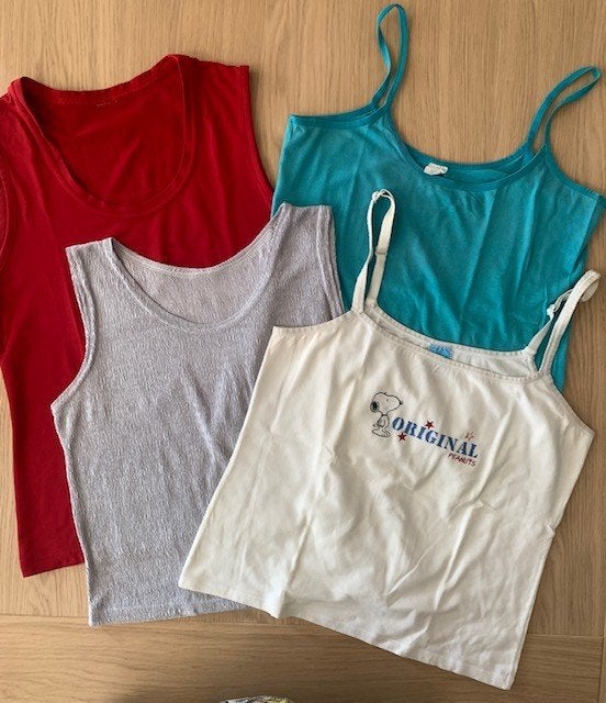 4 Topjes maat Medium, zo goed als nieuw (K3), Kleding | Dames, Maat 38/40 (M), Meerkleurig, Ophalen of Verzenden, Zonder mouw