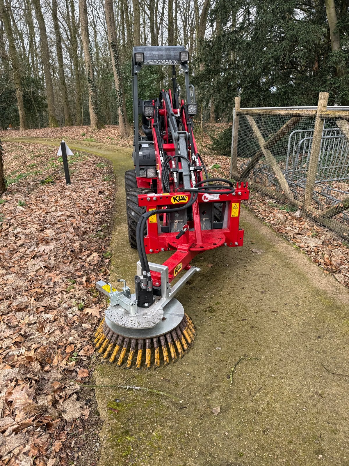 Kemp onkruidborstel voor Weidemann of Giant, Tuin en Terras, Veegmachines, Ophalen