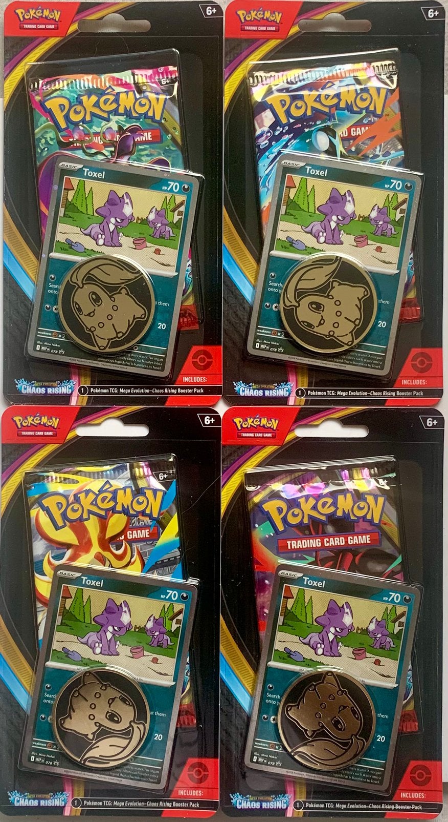 Pokémon TCG: Mega Evolution - Chaos Rising Booster Packs, Ophalen of Verzenden, Nieuw, Booster