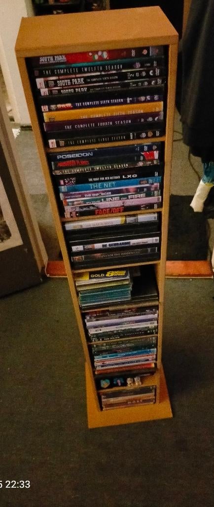 dvd / video /cd standaard, Ophalen, Kunststof, Cd's