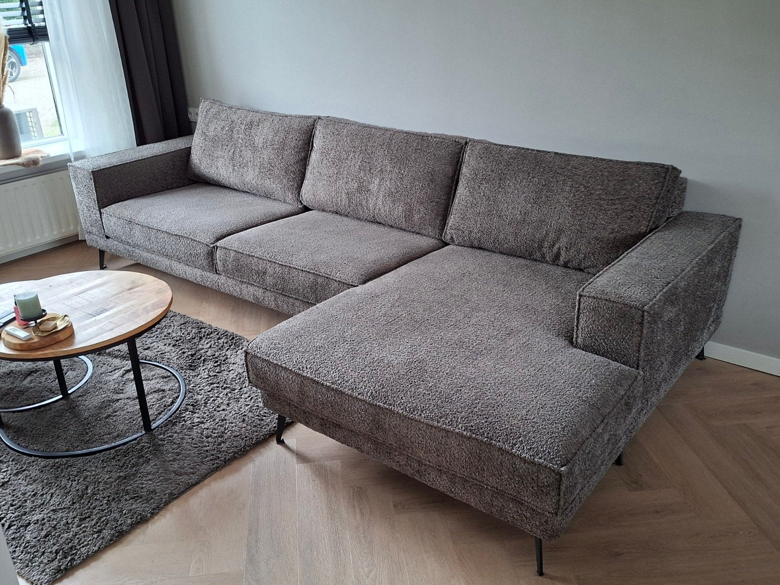 Zo goed als nieuwe Hoekbank Andelo, Ophalen, 250 tot 300 cm, 100 tot 125 cm, Hoekbank