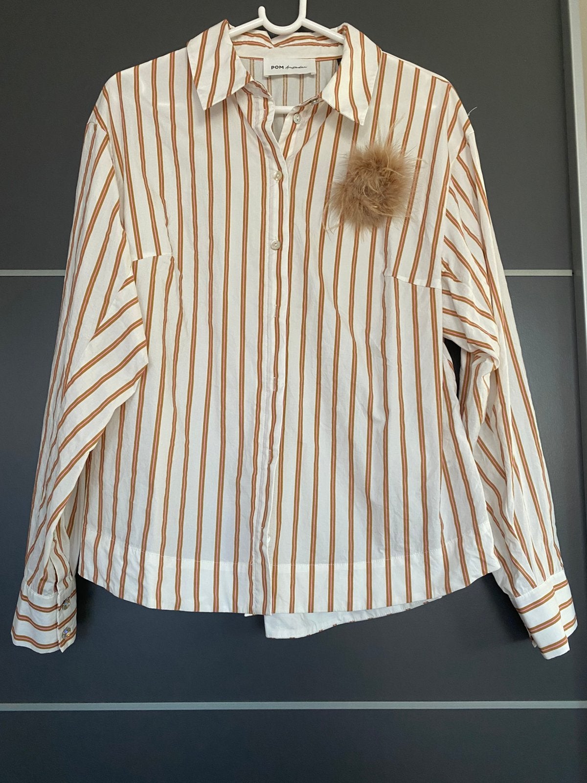 POM Amsterdam, Kleding | Dames, Ophalen of Verzenden, Zo goed als nieuw, Maat 42/44 (L), Blauw