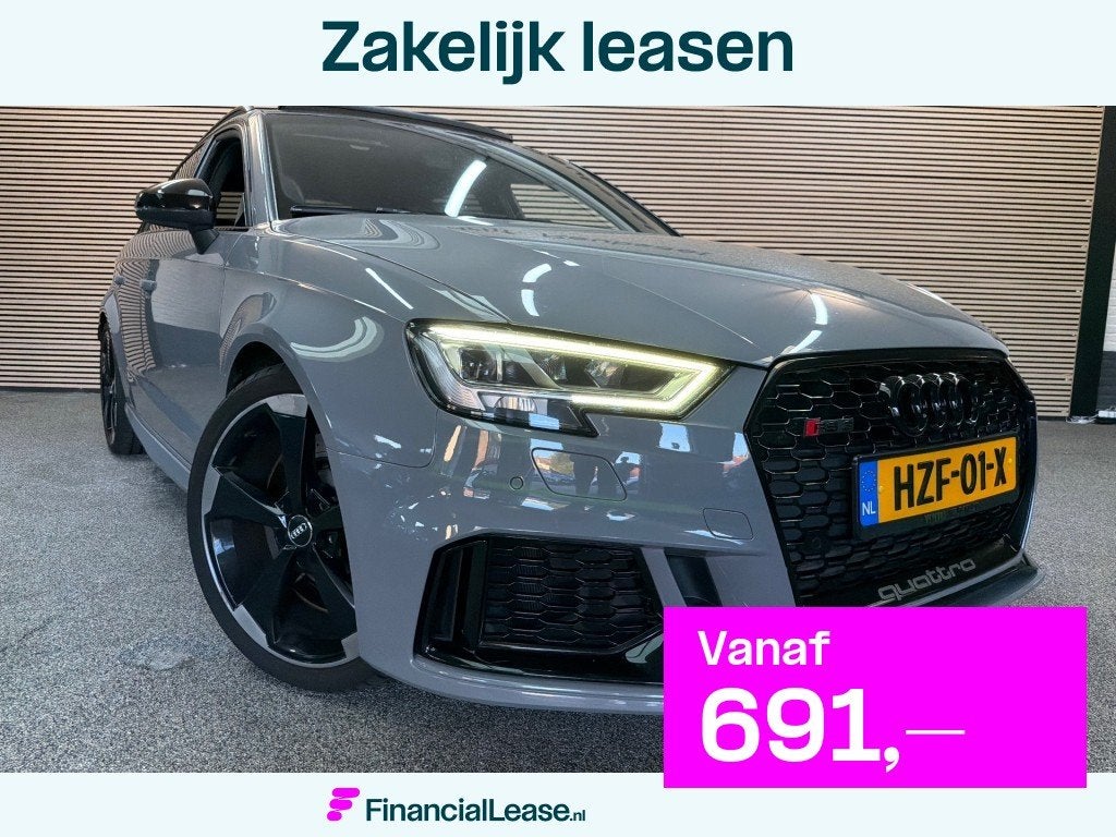 Audi RS3 2.5 TFSI RS3 400pk Quattro Panodak Virtual Clima Ma, Automaat, Gebruikt, RS3, 1505 kg