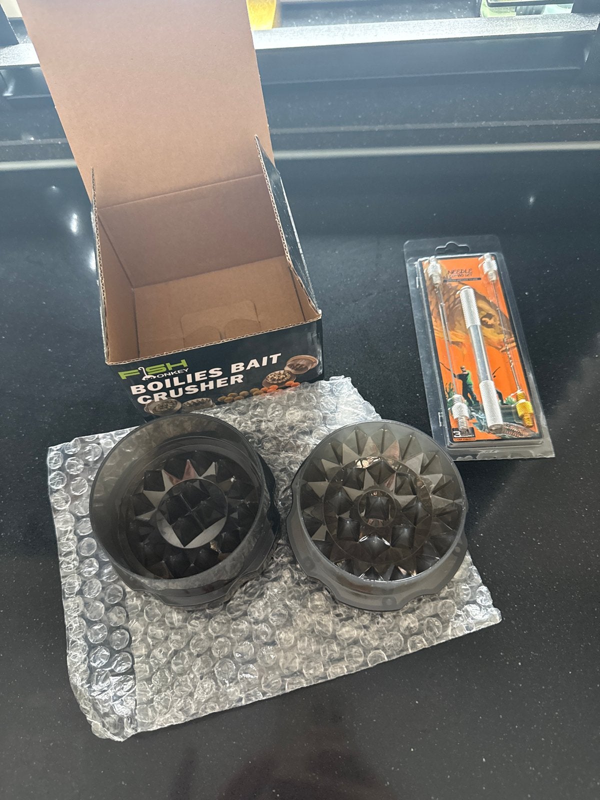 Nieuwe Boilie Crusher en Naald Combo Set, Ophalen of Verzenden, Nieuw, Overige typen