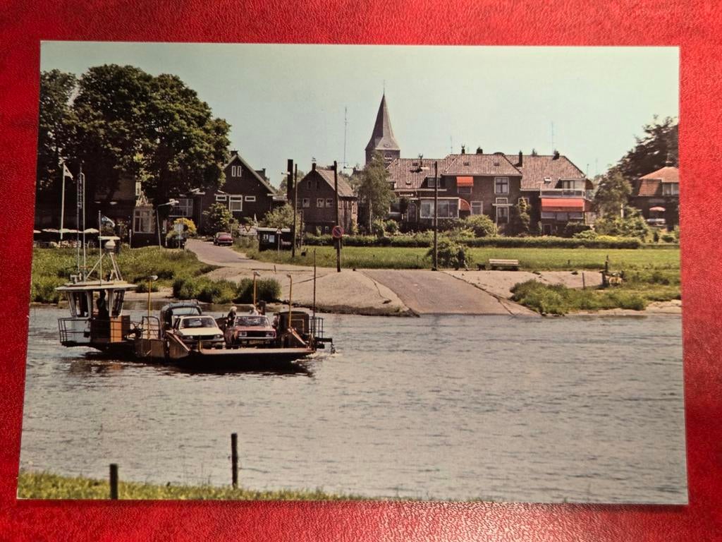 Olst bij Deventer Dorpsgezicht met Veerpont, Ophalen of Verzenden, Overijssel
