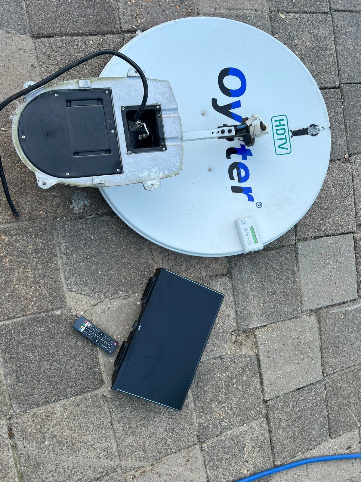 Oyster Vision Satellietschotel, Ophalen, Zo goed als nieuw