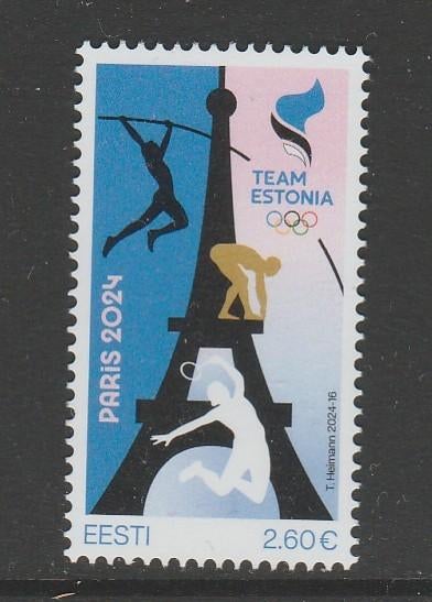 Estland - Olympische Spelen Parijs 2024 - pf, Verzenden, Postfris, Sport