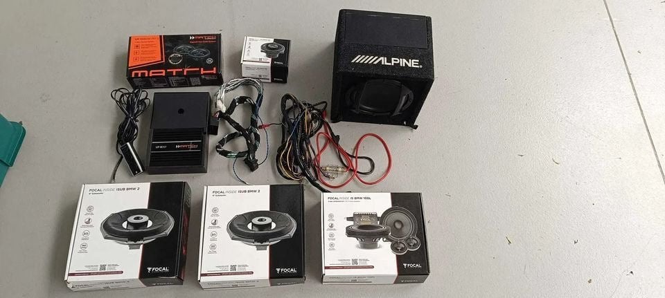 BMW Car HiFi Set – Match UP 8DSP / Focal / Alpine SWE-815, Complete serie of reeks, Ophalen of Verzenden, Nieuw