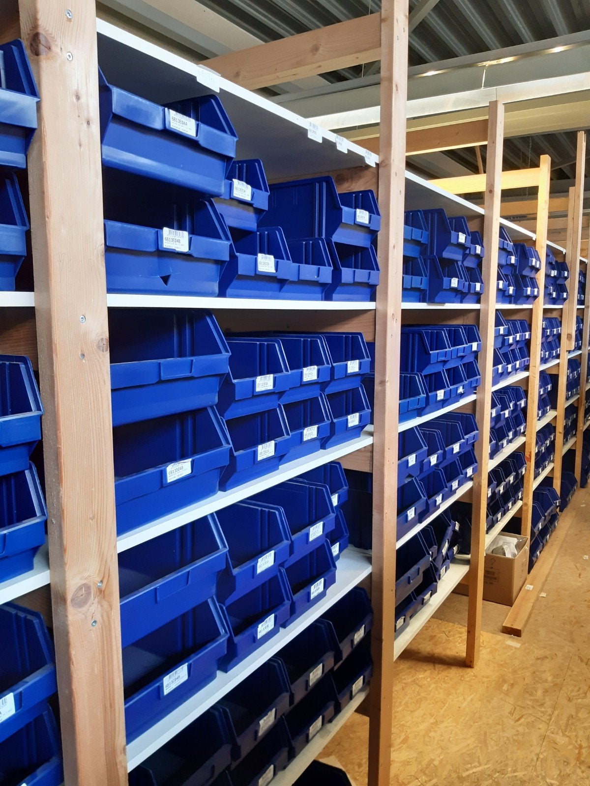 houten stelling, Minder dan 3 m³, Ophalen of Verzenden