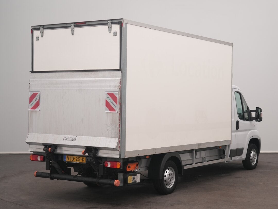 Fiat Ducato 130pk Gesloten bak Laadklep D'Hollandia Bakwagen, Gebruikt, Euro 6, 2500 kg, Wit
