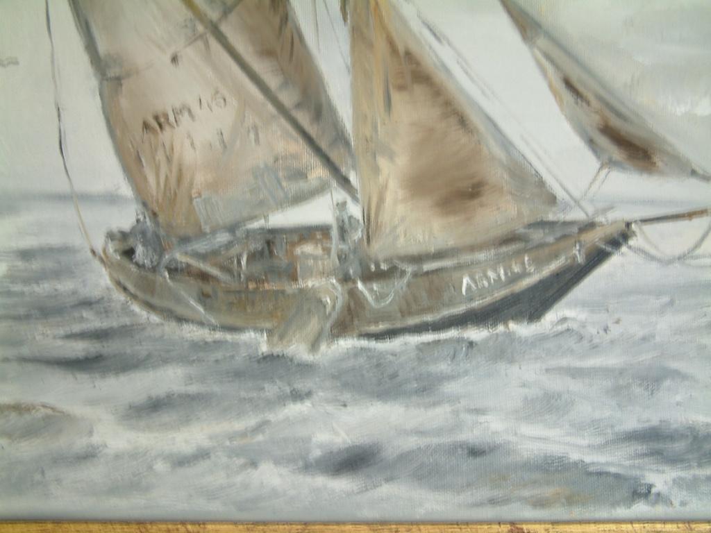 hoogaars  schilderijen Jac Caljouw Arnemuiden, Antiek en Kunst, Kunst | Schilderijen | Klassiek, Ophalen of Verzenden