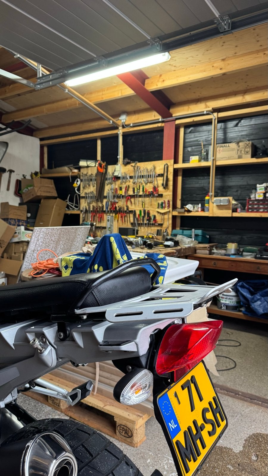 Touratech bagagerek BMW R1200GS 2004-2012, Ophalen of Verzenden, Gebruikt