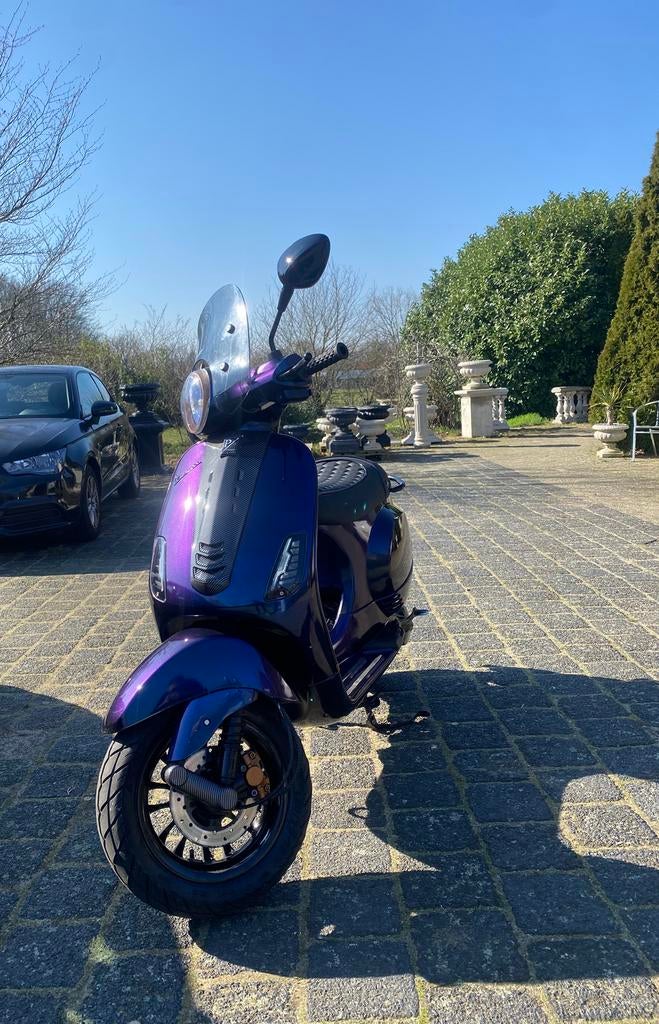 Unieke Vespa lx 70 cc Malossi x polini - Carbon - level 10, Ophalen, Zo goed als nieuw, Benzine, Vespa