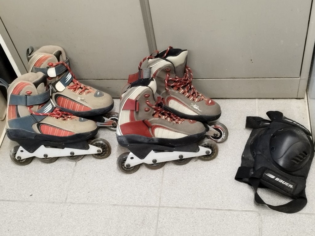 Skeelers Bauer 2 paar, Ophalen, Gebruikt