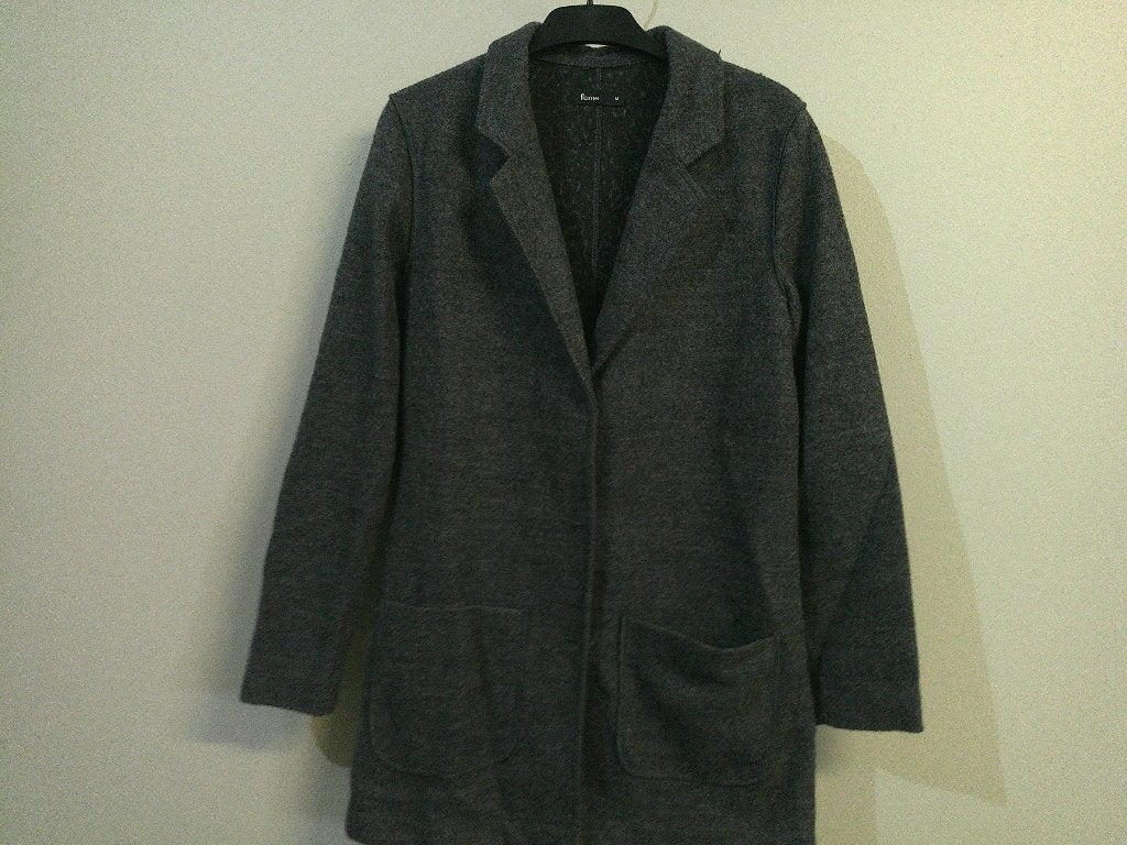 Muis kleurige half lange wol Jas, Ophalen of Verzenden, Nieuw, Maat 38/40 (M), Grijs
