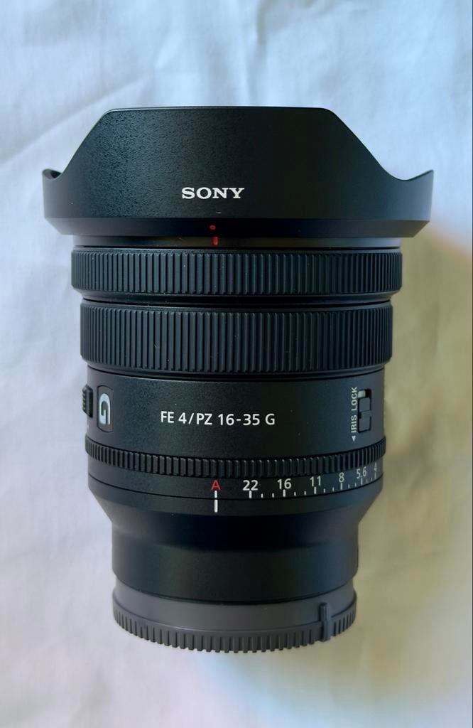 Sony FE PZ 16-35mm F4 G Groothoek Zoomlens, Ophalen of Verzenden, Zo goed als nieuw, Groothoeklens, Zoom