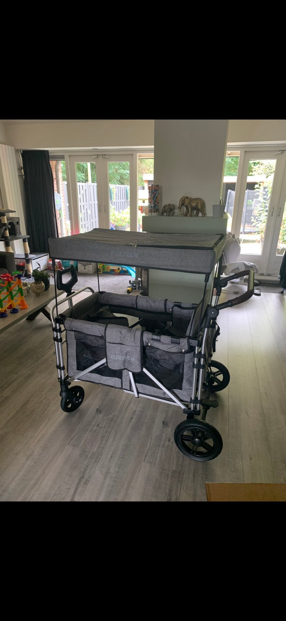 FUXTEC Premium 4-zits handkar FX-CTXL900 - Zo goed als nieuw, Ophalen, Opvouwbaar, Zo goed als nieuw