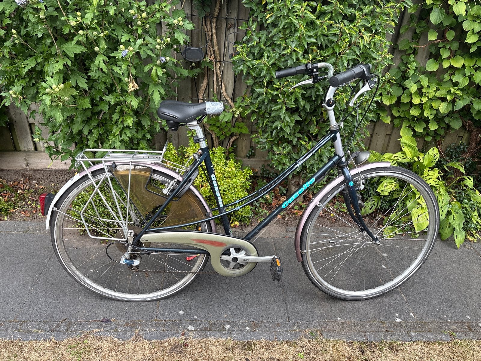 Opknapper- Vintage Gazelle Provence CR-MO Damesfiets 50-52cm, Fietsen en Brommers, Fietsen | Dames | Damesfietsen, Ophalen, Gebruikt