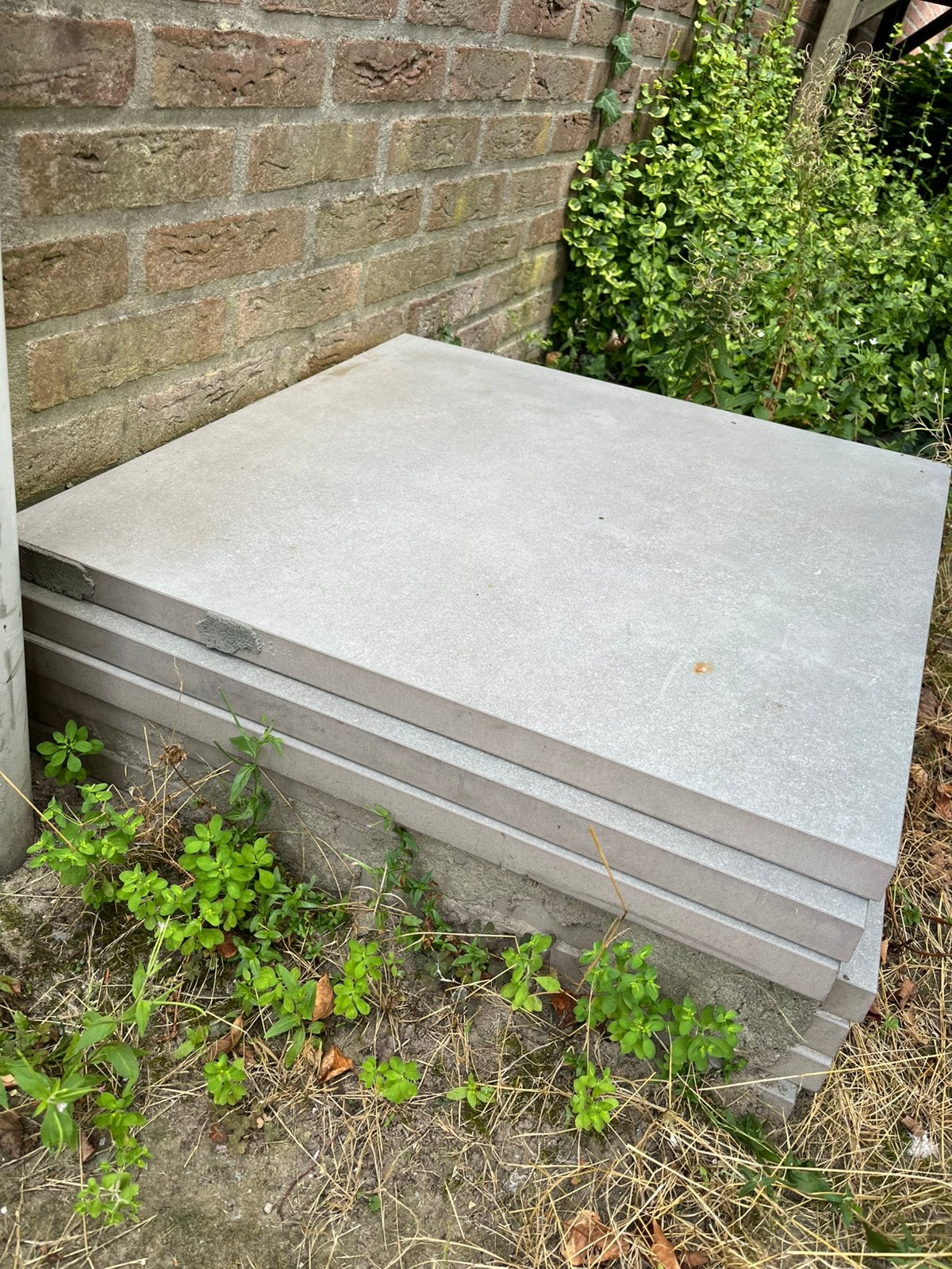 Keramische tegels 60x60 7 stuks, Tuin en Terras, Tegels en Klinkers, Ophalen, Zo goed als nieuw, Keramiek, Terrastegels