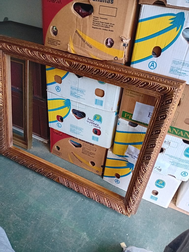GROTE EN KLEINE SCHILDERIJENLIJST, Huis en Inrichting, Ophalen, Zo goed als nieuw, Minder dan 50 cm, Schilderij