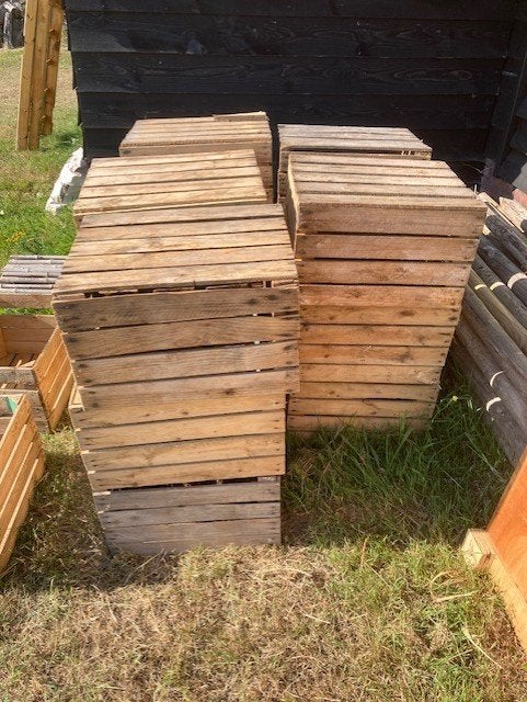fruitkisten, Ophalen, Gebruikt, 40 tot 60 cm, 50 tot 75 cm