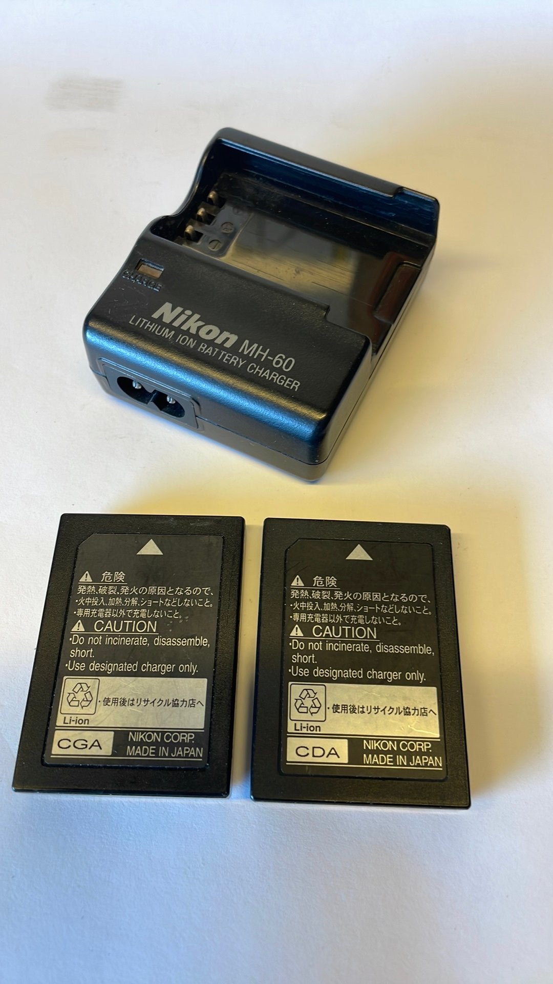 Nikon MH-60 Batterijlader met EN-EL2 Accu, Ophalen of Verzenden, Gebruikt