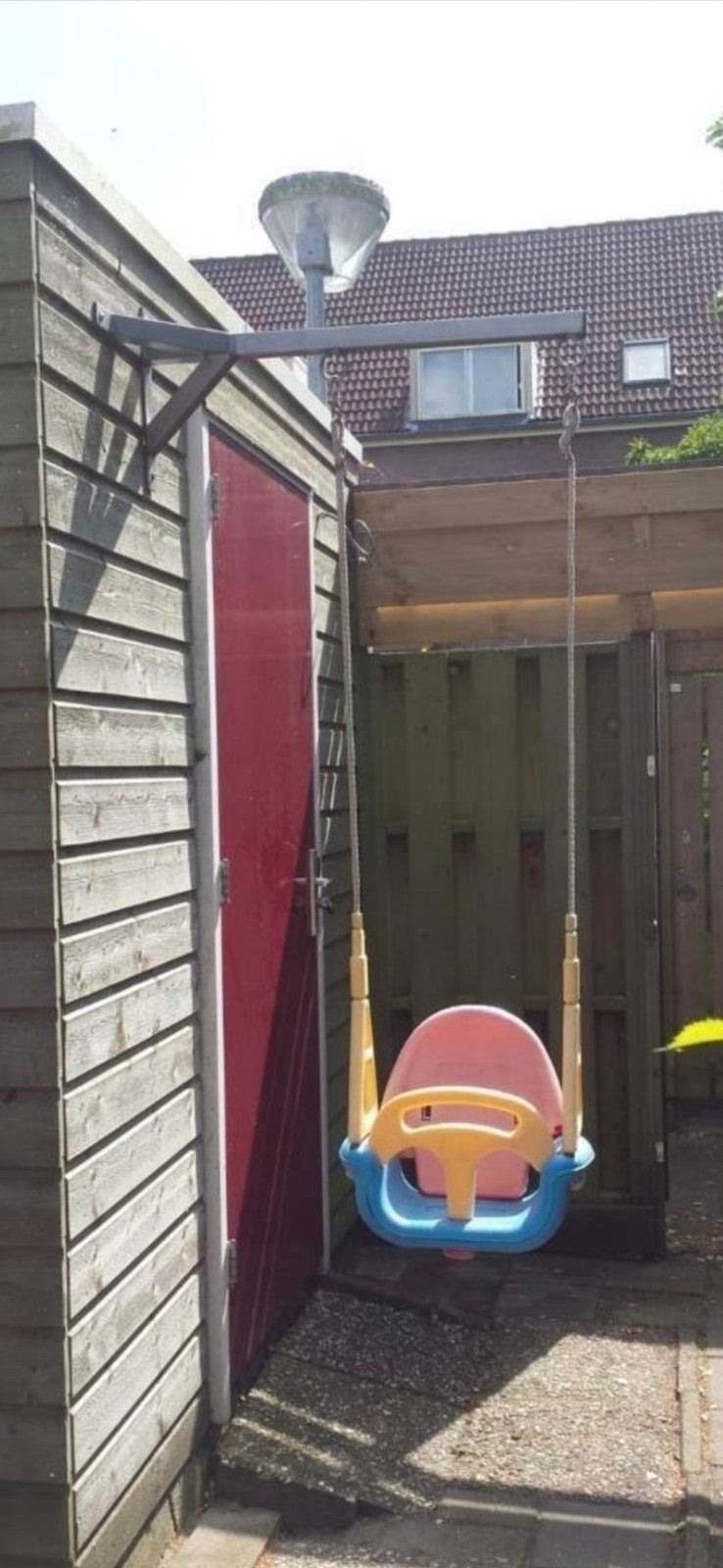 Schommel beugel van RVS + mee groei schommel, Kinderen en Baby's, Ophalen, Nieuw, Schommel
