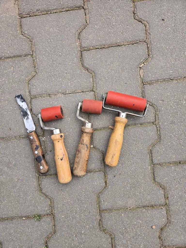 EPDM aandrukrollen en spatel, Ophalen of Verzenden